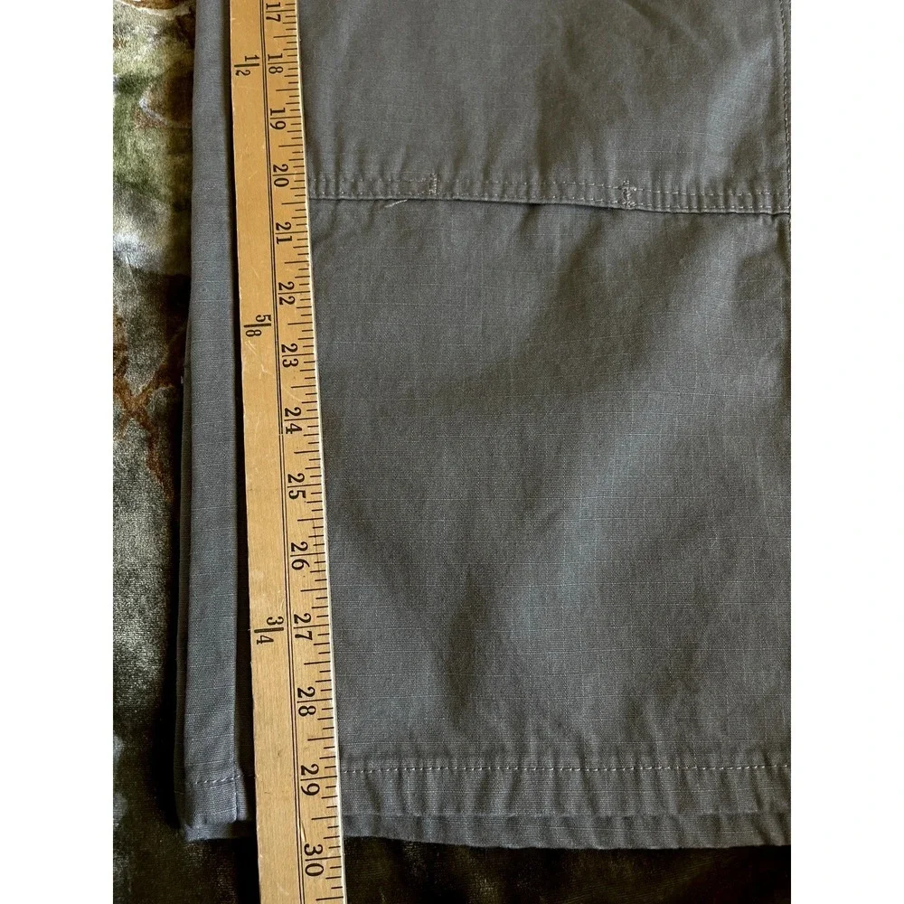 Wrangler Mens Riggs Workwear Ripstop Ranger Cargo‎ Pants Size 40X30 Bark Relaxed